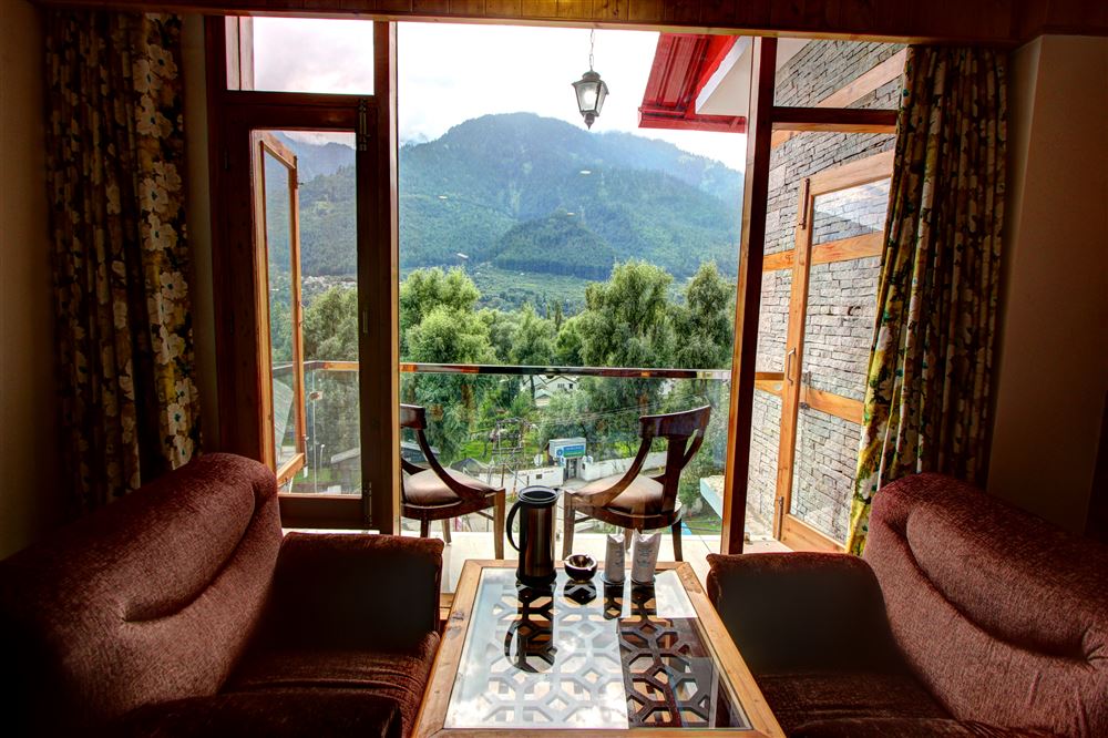 Mountain View from Balcony